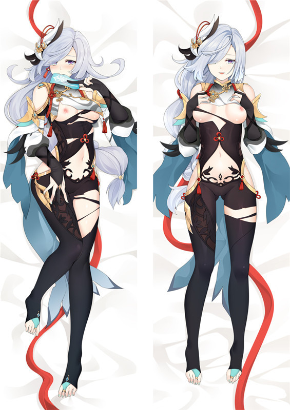 ADP Shenhe - Genshin Impact Anime Dakimakura Japanese Pillow Cover ADP-PC-21083-2
